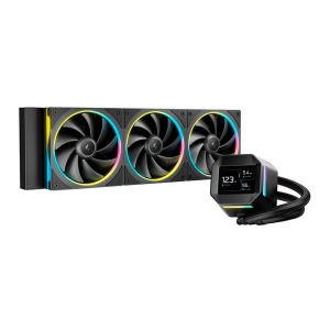Water Cooler DeepCool LM360, ARGB, 360mm, Preto, R-LM360-BKDMMC-1 Water Cooler DeepCool LM360, ARGB, 360mm, Preto, R-LM360-BKDMMC-1