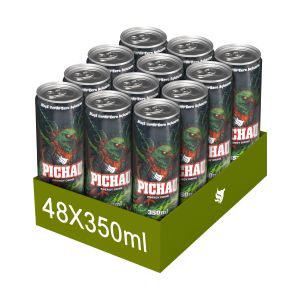 Pack Energetico Pichau Maca Verde Zero, 350ml, Com 48 unidades Pack Energetico Pichau Maca Verde Zero, 350ml, Com 48 unidades