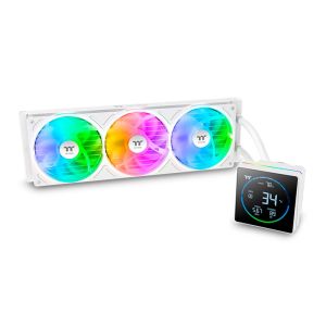 Water Cooler Thermaltake TH360-S V3, ARGB, 360mm, Branco, CL-W472-PL12SW-A