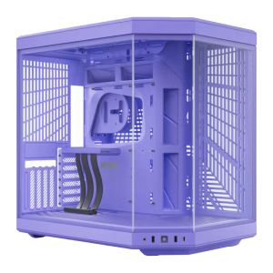 Gabinete Gamer Hyte Y70, Mid Tower, Lateral de Vidro, Roxo, CS-HYTE-Y70-TM