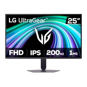 OPENBOX - Monitor Gamer LG Ultragear 25G523B, 25 Pol, IPS, FHD, 1ms, 200Hz, G-SYNC/FreeSync Premium, HDMI/DP, 25G523B-B
