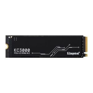 SSD Kingston KC3000, 4TB, M.2 2280, PCIe NVMe, Leitura 7000MB/s, Gravacao 7000MB/s, SKC3000D-4096G