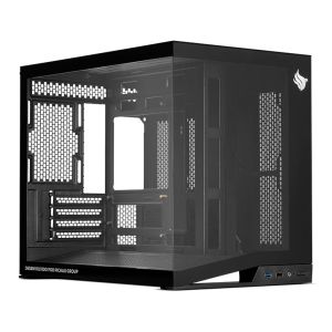 Gabinete Gamer Pichau Osiris, Mini-Tower, Lateral de Vidro, Preto, PG-OSI-BK