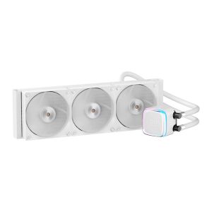 Water Cooler Ocypus Iota L36, ARGB, Com Display, 360mm, Branco, IOTA-L36-WH3ANWNN0X-GL