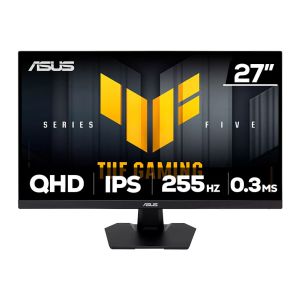 OPENBOX - Monitor Gamer Asus TUF Gaming, 27 Pol, Fast IPS, QHD, 0.3ms, 255Hz, ELMB Sync, HDMI/DP, VG27AQME5F