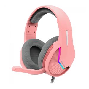 OPENBOX Headset Gamer Marvo Tactic 40, RGB, Drivers 50mm, Rosa, H8618-PK OPENBOX Headset Gamer Marvo Tactic 40, RGB, Drivers 50mm, Rosa, H8618-PK
