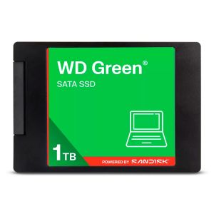 SSD WD Green, 1TB, 2.5, Sata III 6GB/s, Leitura 545MB/s, Gravacao 515MB/s, WDS100T5G0A