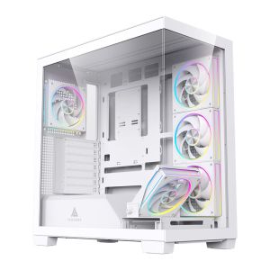 Gabinete Gamer Acegeek Nebula, Mid-Tower, Lateral de Vidro, Branco, AG-NEBULA-WH-I5F