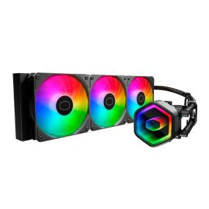 Water Cooler Cooler Master Masterliquid 360 Core II, ARGB, 360mm, Preto, MLW-D36M-A18PA-R1
