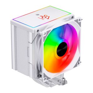 Cooler Para Processador Snowman MT620, ARGB, 120mm, Branco, MT620-WH-ARGB