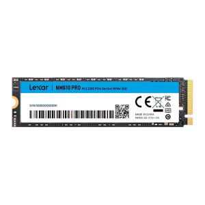 SSD Lexar NM610 Pro, 1TB, M.2 2280, PCIe NVMe, Leitura 3300MB/s, Gravacao 2600MB/s, LNM610P001T-RNNNG
