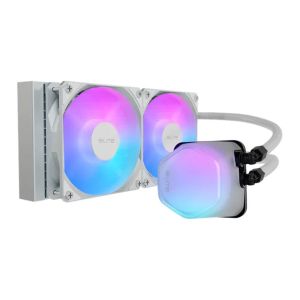 Water Cooler Cooler Master 240 Elite, ARGB, 240mm, Branco, ELW-D24M-A21DA-RW