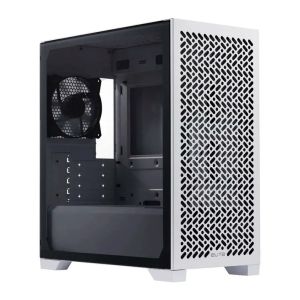 Gabinete Gamer Cooler Master Elite 302, Vidro Temperado, Mini Tower, M-ATX, Com 1 Fan, Branco, E302-WGNN-S00