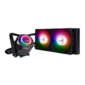 Water Cooler Valkyrie Jarn C240, RGB, 240mm, Preto, C240-RGB-BLK