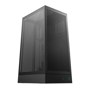 Gabinete Gamer Deepcool CH270, Mini-Tower, Lateral de Vidro, Preto, R-CH270-BKNGM0-G-1 Gabinete Gamer Deepcool CH270, Mini-Tower, Lateral de Vidro, Preto, R-CH270-BKNGM0-G-1