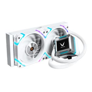 Water Cooler Valkyrie Syn E240, ARGB, 240mm, Branco, E240-VALKYRIE-WH