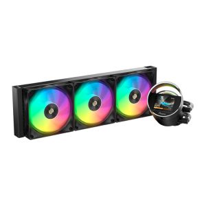 Water Cooler Ocypus Sigma L36, ARGB, Com Tela IPS LCD 2.4, 360mm, Preto, SIGMA-L36-BK3AAWWN00X-GL Water Cooler Ocypus Sigma L36, ARGB, Com Tela IPS LCD 2.4, 360mm, Preto, SIGMA-L36-BK3AAWWN00X-GL