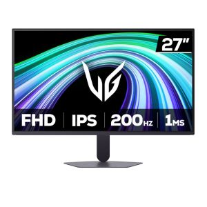 Monitor Gamer LG Ultragear 27G523B, 27 Pol, IPS, FHD, 1ms, 200Hz, G-SYNC/FreeSync, HDMI/DP, 27G523B-B