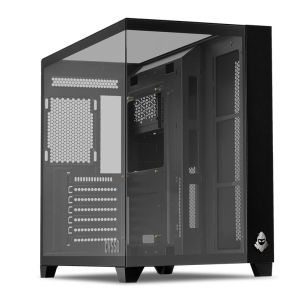 Gabinete Gamer Mancer CV550, Mid-Tower, Lateral de Vidro, Preto, MCR-CV550-BK
