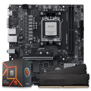 Pichau Kit upgrade, AMD Ryzen 5 7600, B840M, 16GB DDR5