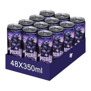 Pack Energetico Pichau Açai Zero, 350ml, Com 48 unidades