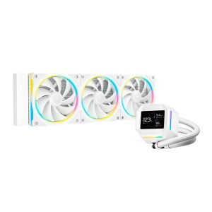 Water Cooler DeepCool LM360, ARGB, 360mm, Branco, R-LM360-WHDMMC-1