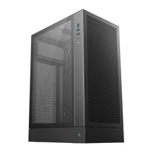 Gabinete Gamer Deepcool CH170 Plus, Mini-Tower, Lateral de Vidro, Preto, R-CH170-BKNGM0-G Gabinete Gamer Deepcool CH170 Plus, Mini-Tower, Lateral de Vidro, Preto, R-CH170-BKNGM0-G