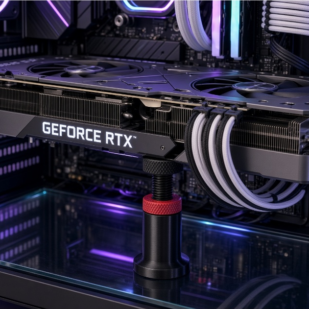Suporte para Placa de Vídeo GPU Ajustável Universal KiT com 2