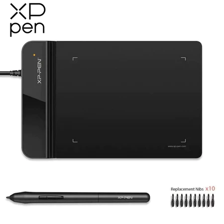 Xp-pen G430s Mesa Digitalizadora Ultra Fina Caneta 8192 Níveis Alta Precisão