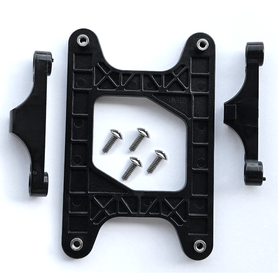 Suporte AM5 e AM4 p/ CPU AMD, CPU Cooler e Water Cooler, Base (Backplate) + Travas + Parafusos