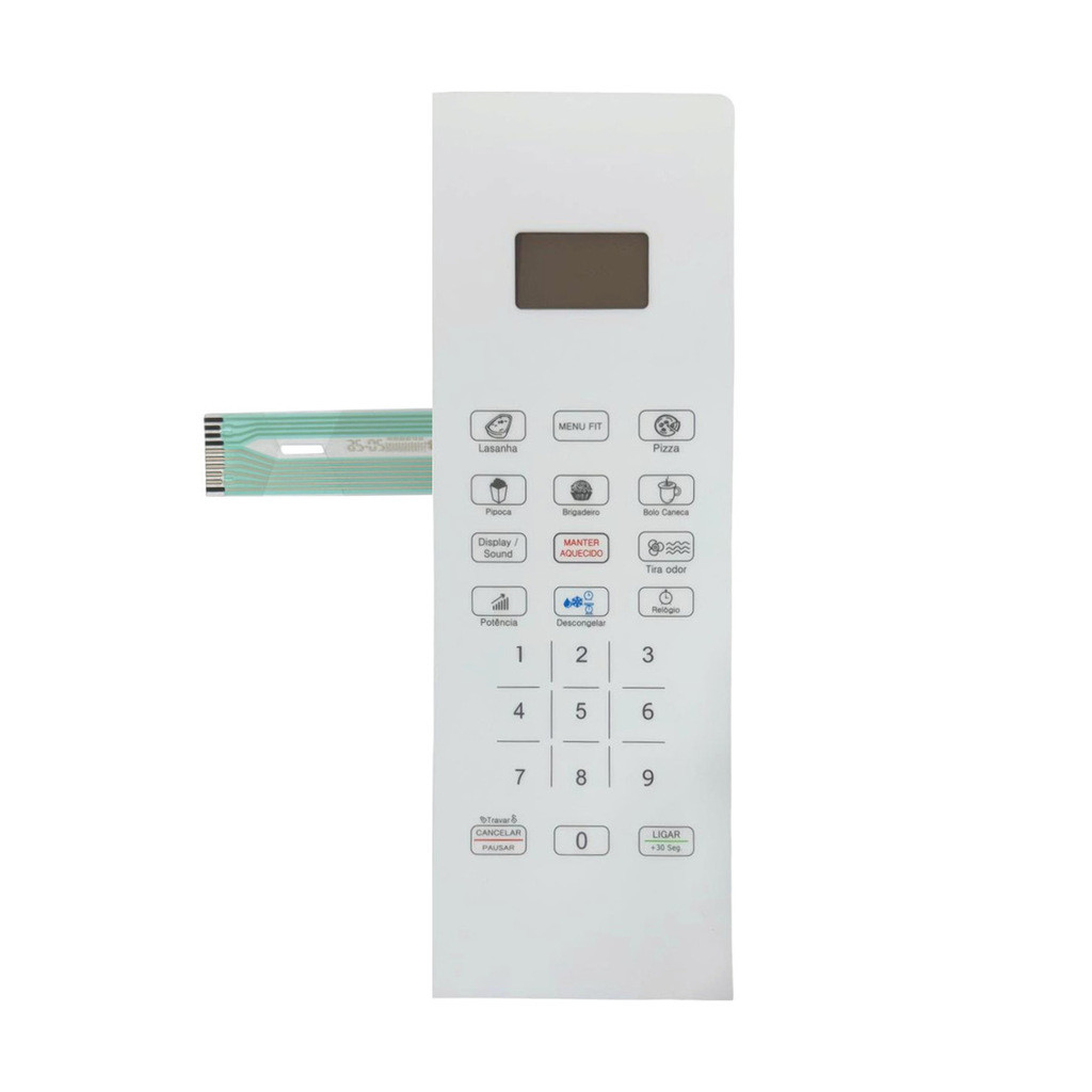 MEMBRANA COMPATIVEL MICROONDAS PMO38B - 27,6 X 9,3CM - BRANCA