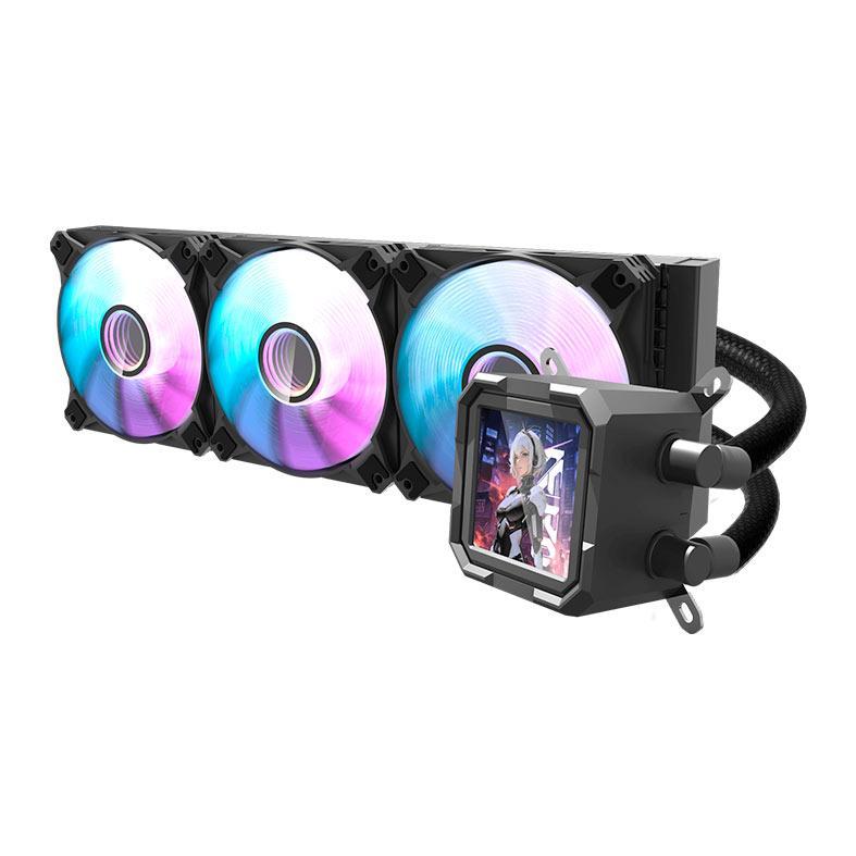 Water Cooler Aigo Darkflash DV360S, ARGB, 360mm, Preto, DV360S-BK