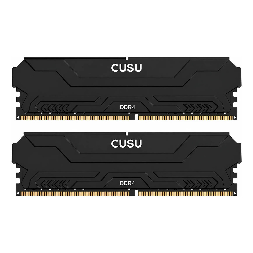 Memória Ram Gamer Cusu Ddr4 16gb (2x8gb) 3200mhz Cl16 Preta