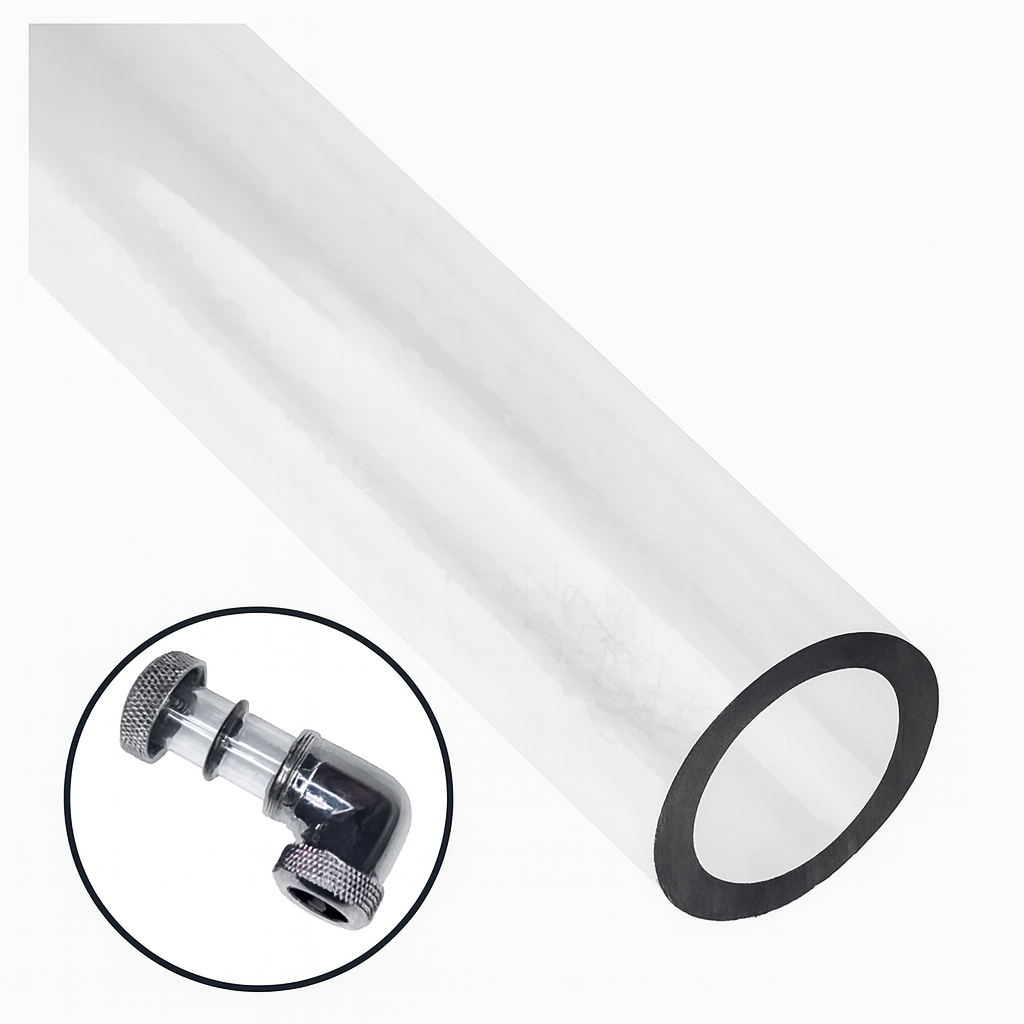 Tubo Rigido Petg 14mm (50cm) - Water Cooler Custom