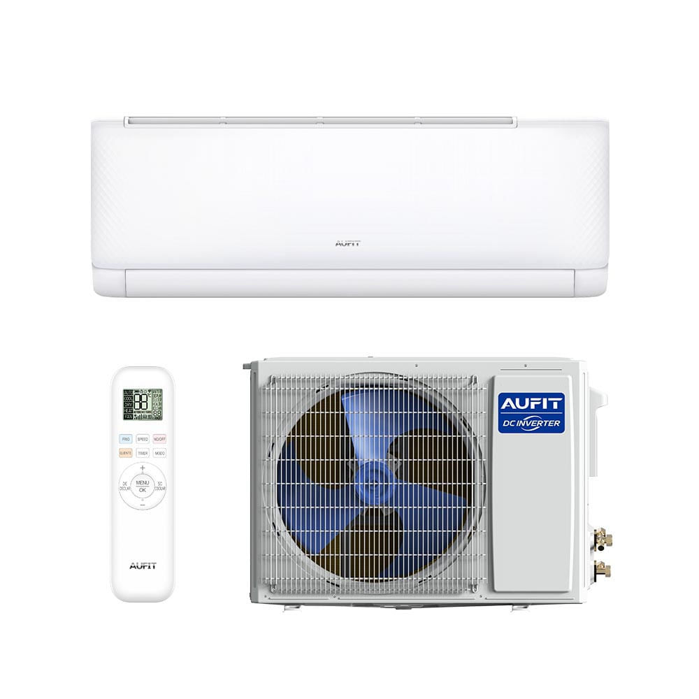 Ar Condicionado Split Hi Wall Inverter Aufit 24.000 Btus Frio 220v R-32