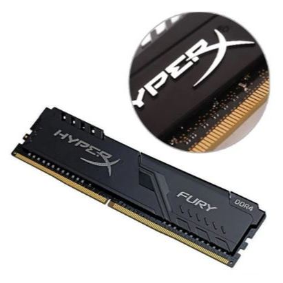 Memória Ram DDR4 HyperX Fury Gamer Desktop 4Gb 2666 - 8Gb 3200MHz