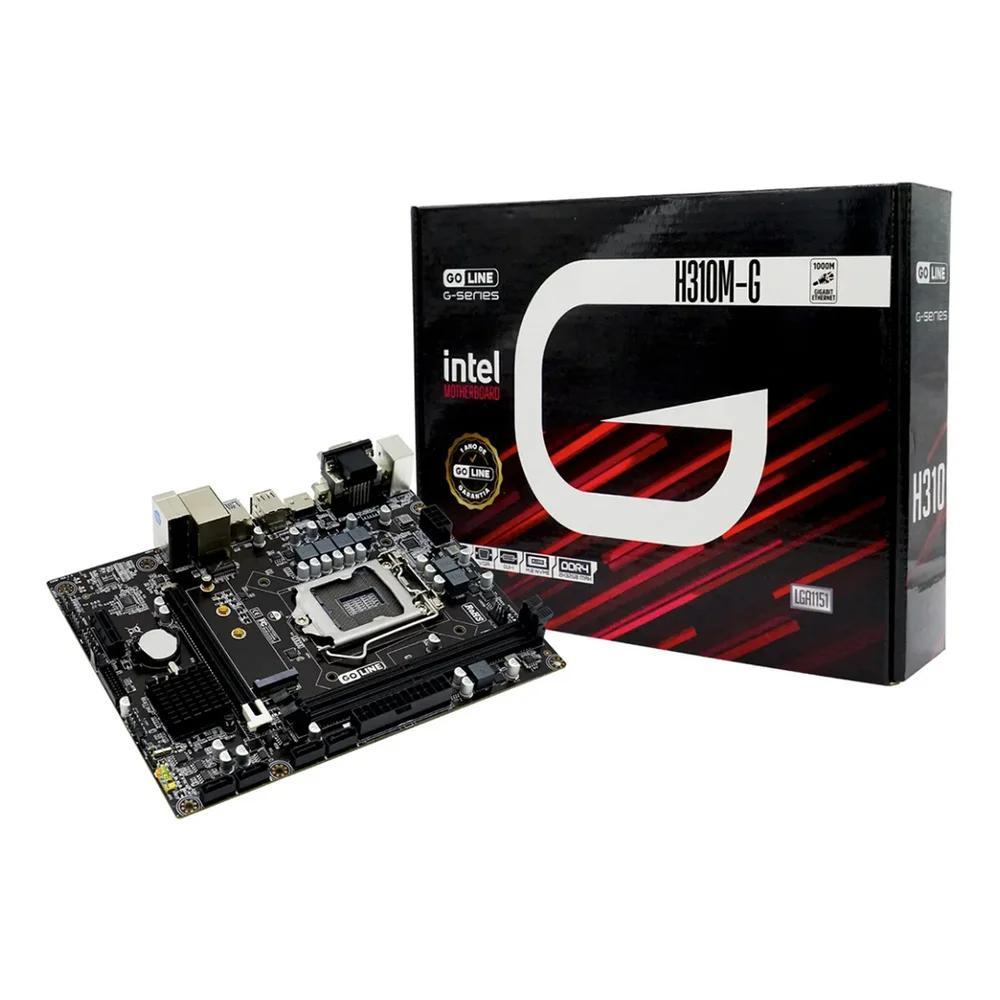 Placa Mae GOLINE H310M G Intel LGA 1151 DDR4 Micro ATX