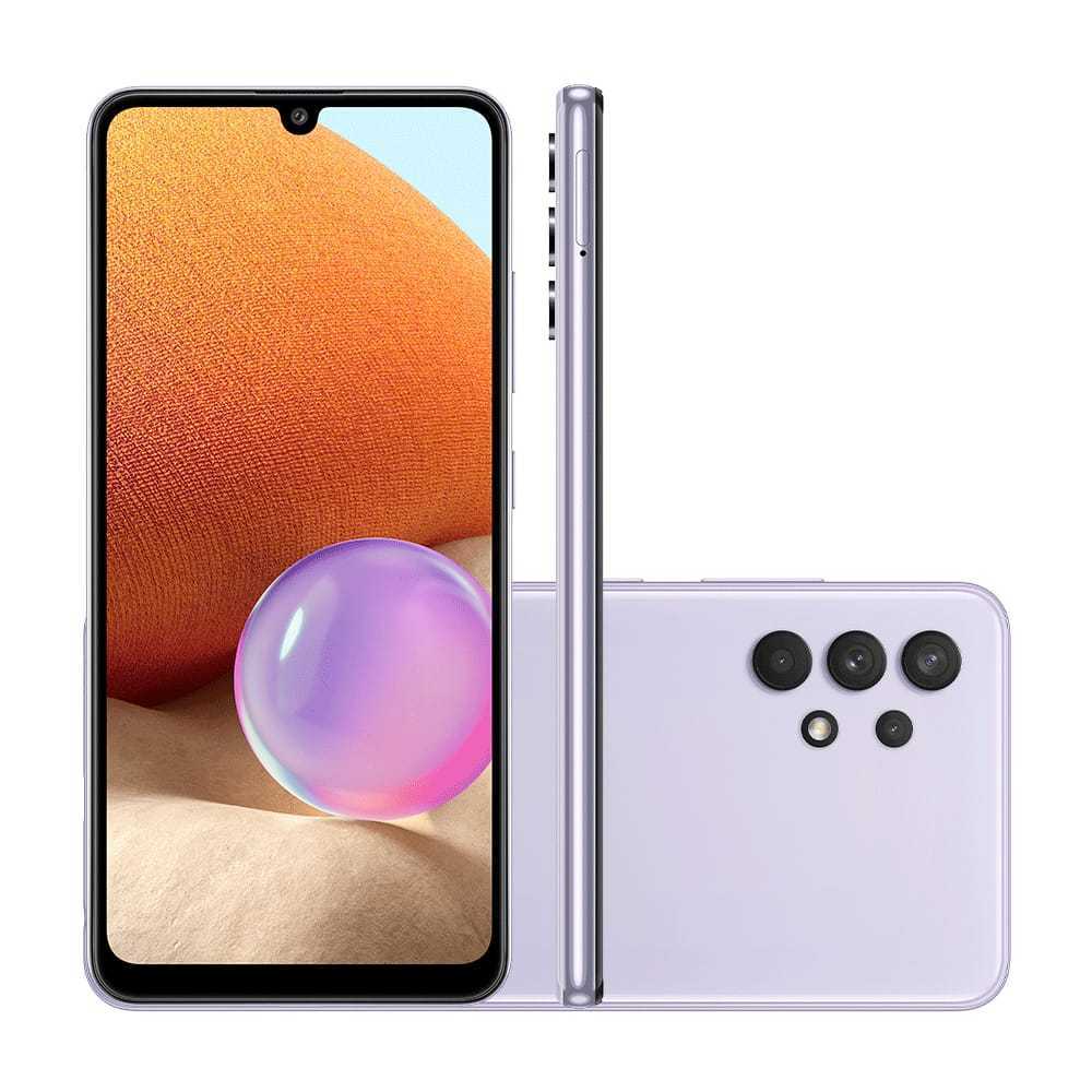 Smartphone Samsung Galaxy A32 128GB 4GB Ram Tela 6.4 Câmera 64Mp