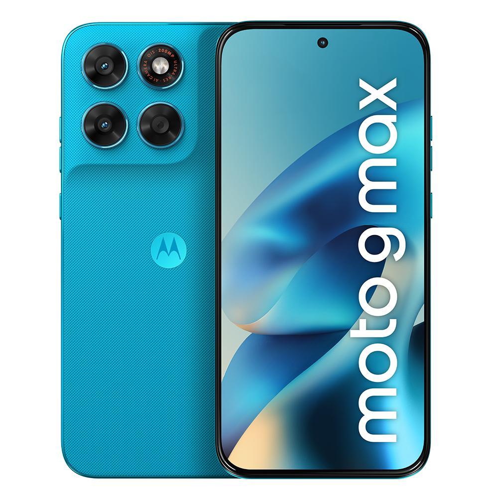 Smartphone Motorola Moto G Max 5G 256GB 8GB RAM Câmera Principal 200MP + 8MP Câmera Frontal 32MP 6.8" 5200mAh Azul Claro
