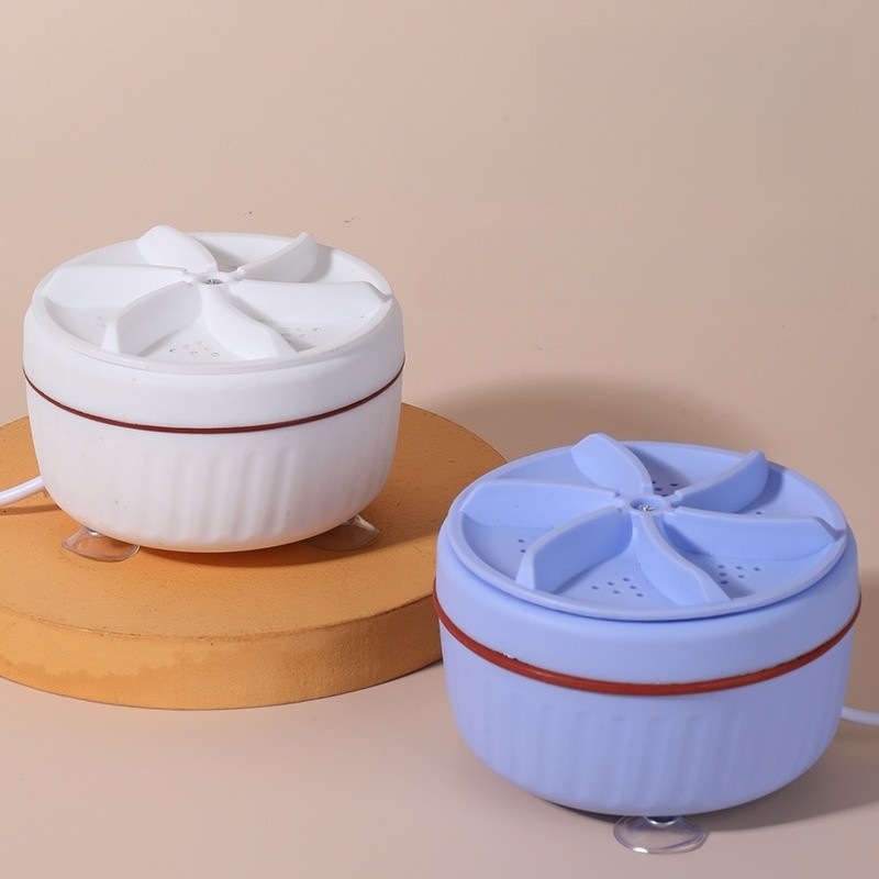 Mini Máquina De Lavar Roupas Íntimas Portátil Turbo USB Sem Esforço