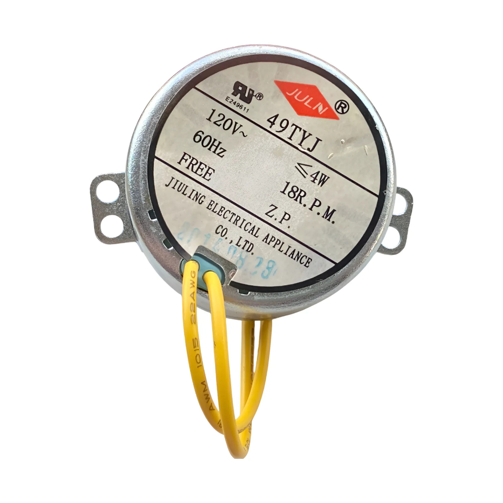 Kit Com 2 Motor De Microondas 49tyj 18 Rpm 110v 4w