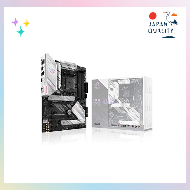ASUS ROG STRIX B550-A GAMING ATX Placa-mãe AMD B550 AM4 Ryzen 5000 DDR4 PCIe 4.0 2.5G LAN