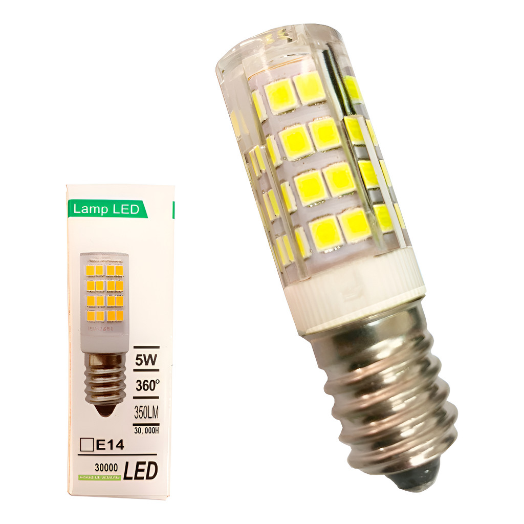 Lâmpada Led E14 Geladeira Electrolux 5w 360° 127/220v Branco-frio