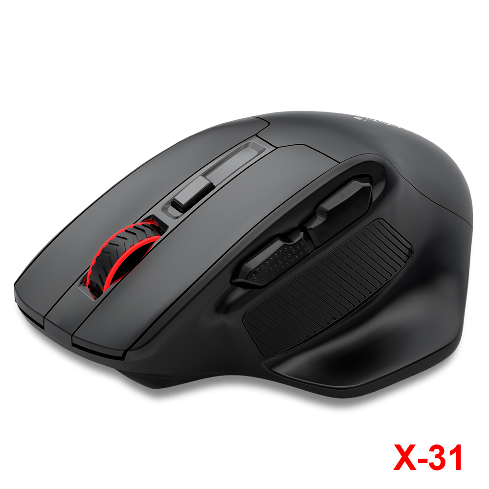 E-YOOSO PAW3212 5 botões gamer 4800 DPI, mouse gamer sem fio USB 2.4G X-31 para PC, laptop, computador