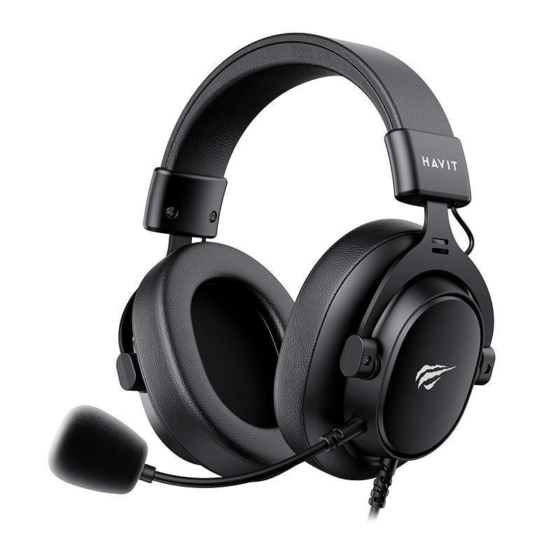 Headset Gamer Havit H2015SE, Drivers 53mm, Preto, H2015SE-BLK