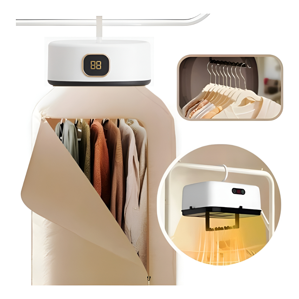 Secador De Roupas Portátil Secadora Elétrica Secagem 110v