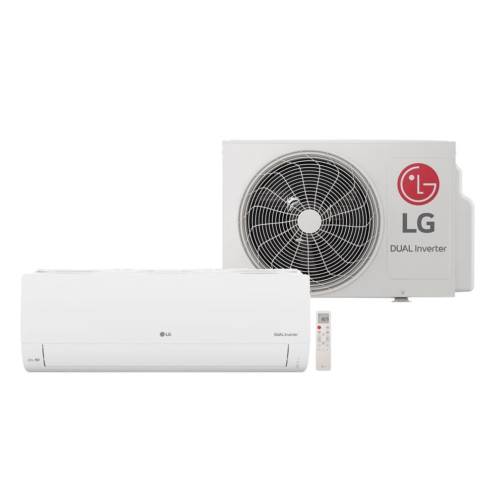 Ar Condicionado Split LG Dual Inverter AI Compact 18000 BTU/h Frio S3-Q18KLQAC - 220 Volts