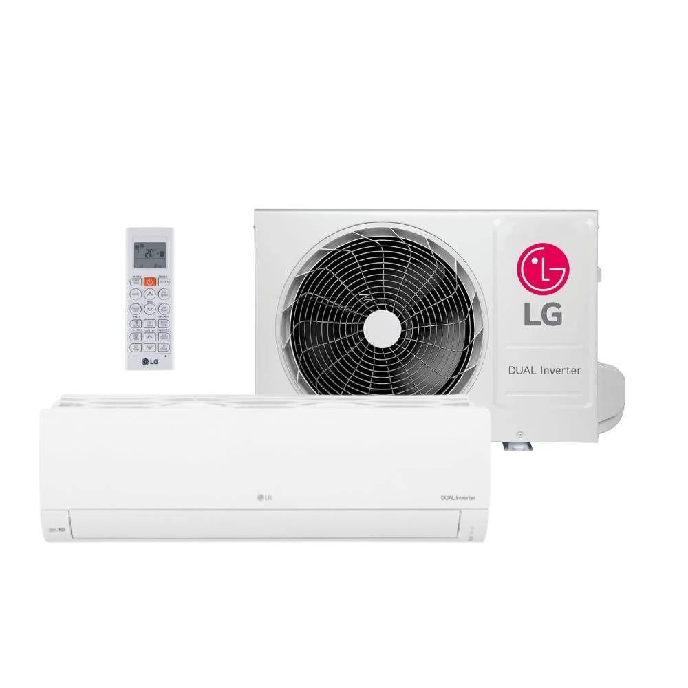 Ar Condicionado Split LG DUAL Inverter Voice +AI 9000 BTUs Frio 127V S3-Q09AA31D