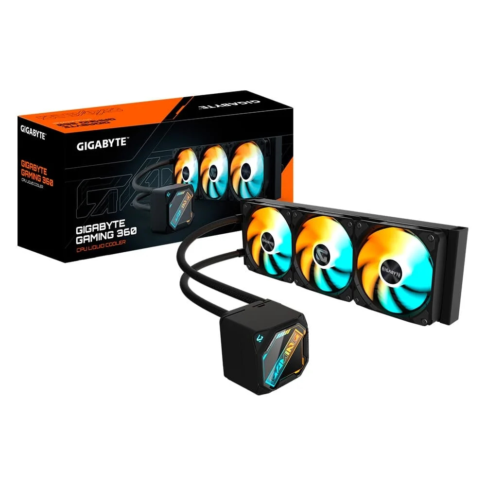 Water Cooler Gigabyte Gaming 360, ARGB, 360mm, AMD e Intel