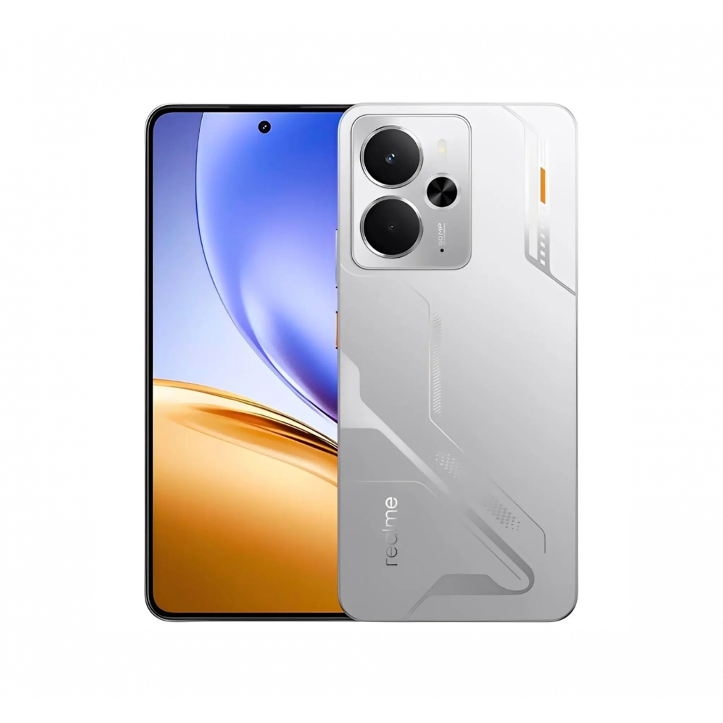 Smartphone Realme 14 256GB, 5G, 8GB RAM, Câmera 50MP com OIS, NFC, Tela 6,77" - Prata Smartphone Realme 14 256GB, 5G, 8GB RAM, Câmera 50MP com OIS, NFC, Tela 6,77" - Prata